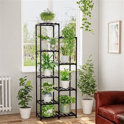 metal flower box stands|60 inch tall plant stand.